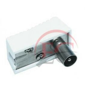 Well CX Plug Antenna 90 fokos koax dugó 125026622 - Koax csatlakozó