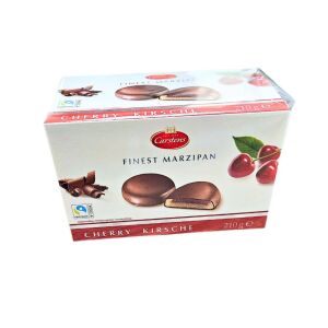 Carstens marcipános tejcsokoládé meggyes 210g 125028569 - Édesség