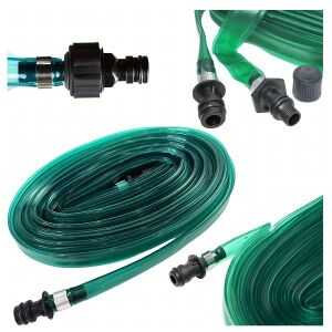 Gartenschlauchsprinkler mit Schnellkupplungen 3 m RC-K-1472 grün 125029050 - Tropfbewässerung