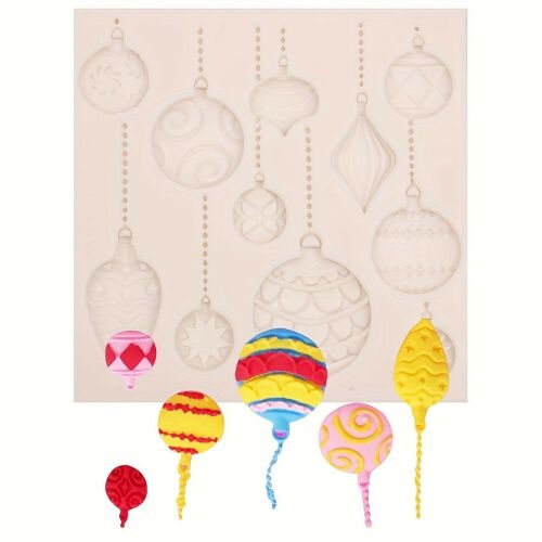 Forme din Silicon pentru Decorațiuni de Crăciun, Tăvi de Copt 125029285