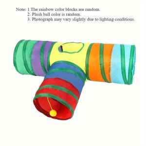 3-Wege faltbarer Tunnel für Haustiere 125029399 - Rutschen, Spielzelte & Tunnel, Spielhäuser, Nestschaukeln, Trambuline und Rutschen & Schaukeln