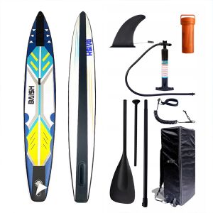 SUP paddle board 420 cm gonflabil pentru inot rezistent + accesorii