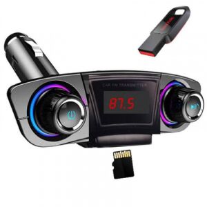 M20 Bluetooth FM Transzmitter USB, TF kártya és AUX bemenettel - Transzmitter