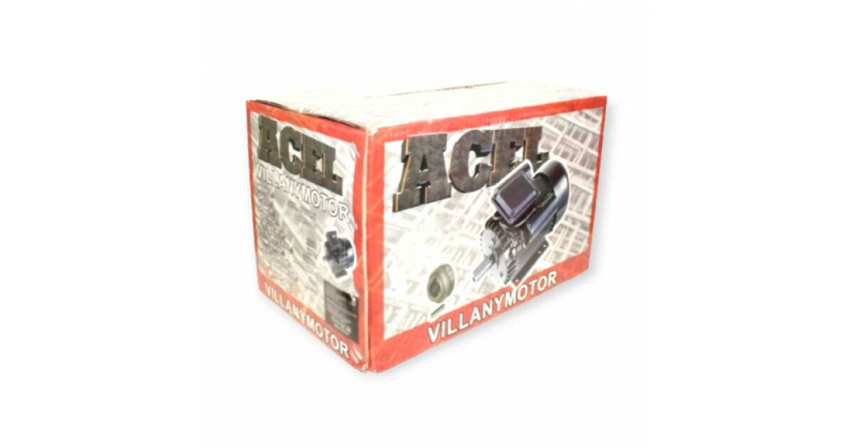 Acél AC25-3000 Villanymotor 2,5kW 150V-50Hz 3000/min, Elektromos Motor ...
