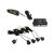 Kit sistem de senzori de parcare cu afișaj LCD, 4 senzori, unitate de control, cablare și burghiu