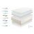 Moonia Viszkoelasztikus Premium Cashmere matrac 27cm, 140x190cm Fehér 125038412