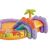 Intex Dinosaur Play Center slide and palm tree detail
