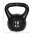 ModernHome 10kg Kettlebell - Fekete, méretek