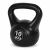 ModernHome 10kg Kettlebell - Fekete, crossfit edzéshez