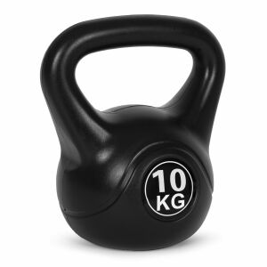 ModernHome 10kg Kettlebell - Fekete, erőnléti edzéshez - ModernHOME