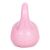 Front view of ModernHome 10 kg pink kettlebell, kettlebell workout, home gym equipment, strength training, fitness equipment