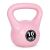 ModernHome 10 kg pink kettlebell, kettlebell workout, home gym equipment, strength training, fitness equipment