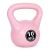 ModernHome 10kg pink kettlebell