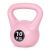 ModernHome 10kg pink kettlebell