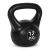 ModernHome 12kg fekete kettlebell súlyzó