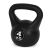 ModernHome 4kg Fekete Kettlebell