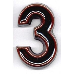 Házszám 3-As 120Mm Kerámia 125040094 - Dekoracja ogrodu