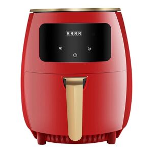 Фритюрник с горещ въздух NEXTLY, готвене без масло, капацитет на фритюрника 6 литра, 2400 W, 8 програми за готвене, сензорно управление, цифров...