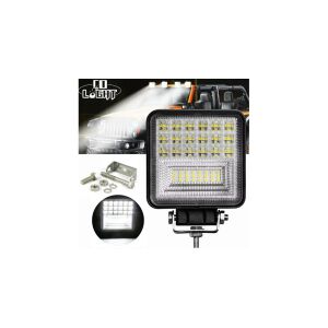 AutoREY 126W LED lumină de lucru, off-road, ATV, SUV, tractor, camion, platformă, echipament, lumină de lucru, cu console de montare - Lămpi de lucru