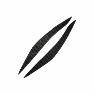 Set 2 Pleoape Pentru Faruri BMW Seria 5 F10 F11, Carbon AutoREY® Premium 125041797 - Benzi decorative pentru mașini