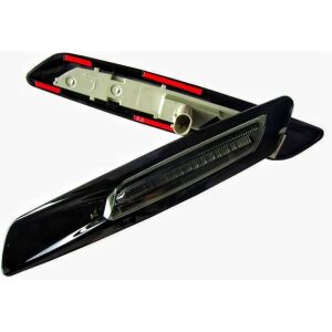 Lămpi laterale cu LED AutoREY® Premium pentru BMW E60, E61, E90, E91, E92, E93, E81, E82, E87, E88, X1, X3, F10, fumate, Canbus, fără eroare bec ars - Lumini auto