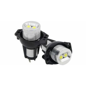 AutoREY Becuri LED Angel Eyes pentru BMW Seria 3 E90/E91, pachet de 2, alb 6000K - Becuri auto