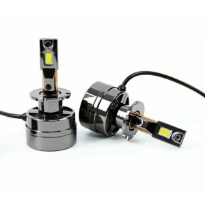 Set 2 Becuri LED D2S/R AutoREY® PRO 45W/bec Chip Cree 40.000 Lumeni Plug&Play pentru Far Auto, Conversie Xenon HID to LED  12-24V Canbus, fara eroare de bec ars 125042656 - Becuri auto