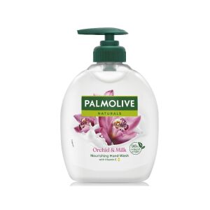 Palmolive Naturals Black Orchid mydło w płynie, butelka 300 ml z pompką - Uroda i zdrowie