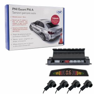 PNI ESCORT P16 A AUTÓS PARKOLÓSZENZOROK, 4 DB 16 MM-ES OEM TÍPUSÚ ÉRZÉKELŐVEL 125043240 - Tolatóradar
