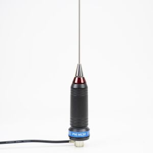 CB PNI ML50 Antenne, Länge 48cm, 26-28MHz, 600W mit RG58 Anschlusskabel 3,5 Meter, ohne PL259 Stecker 125043288 - Kfz-Elektronik