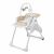 Kinderkraft Tummie Beige 2-in-1 Hochstuhl mit Spielbogen