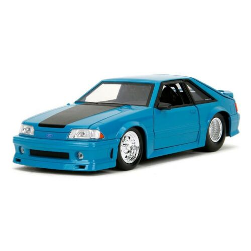 Gyors és dühös 1/24-es méretarányú fémmodell Ford Mustang GT, kék
