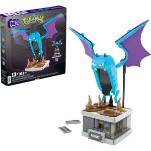 MEGA Pokémon Mini Motion Golbat Zestaw konstrukcyjny. Zbuduj i wystaw figurkę Golbata z machającymi skrzydłami. - Mattel