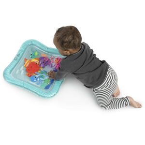 Baby Einstein Ocean Explorers Sensory Splash Water Mat, baby playing on the mat - Baby Gyms & Play Mat