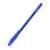 Blue Bluering disposable ballpoint pen with cap, blue ink