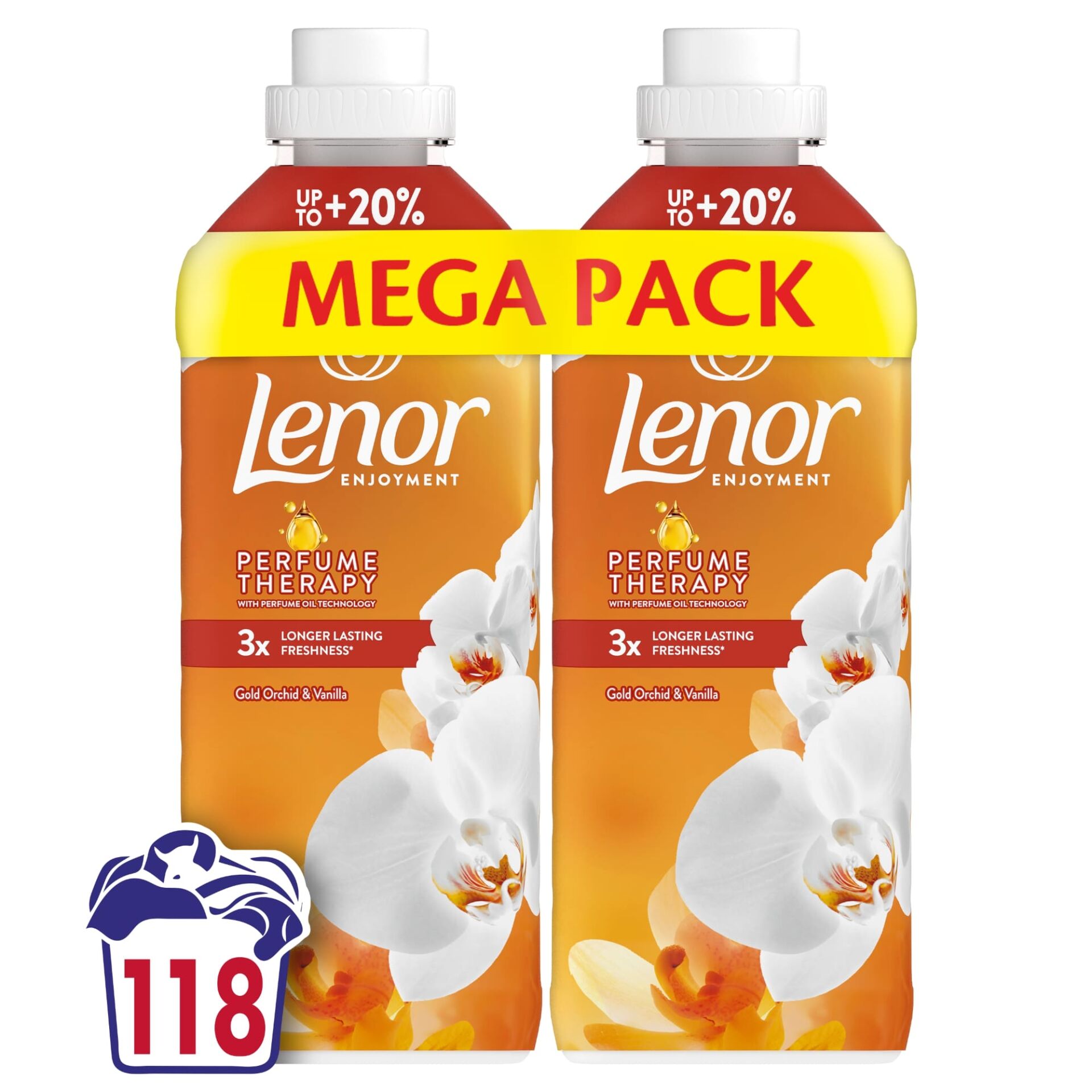 Lenor Orchid & Vanilla Öblítő 118 mosás 2478ml