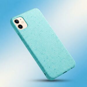 Cellect GoGreen türkiz telefontok, szögletes nézet - Cellect