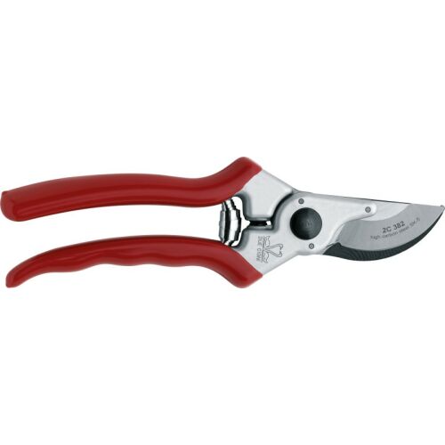 DUE CIGNI SK5 carbon steel pruning shears with straight head