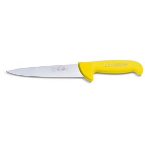 Dick ErgoGrip Paring Knife, 18cm Blade, Yellow Handle - Kitchen Knife