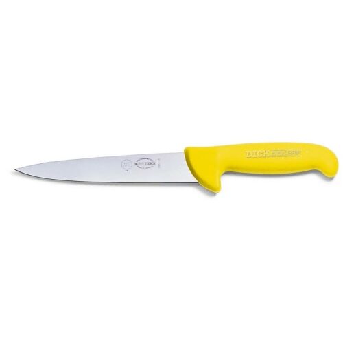 Dick ErgoGrip Stechmesser mit 18 cm Klinge Gelb