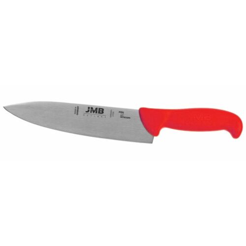JMB Chef's Knife with 200mm Blade and Red Handle