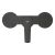 Grohe Start Matte Black Shower Faucet - Flat Front View
