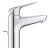 Side view of Grohe Swift chrome basin tap