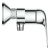 Side view of Grohe Swift Chrome Shower Faucet