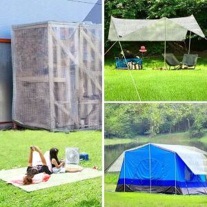 Különböző felhasználási módok kollázsa az átlátszó ponyvához - Sersimo