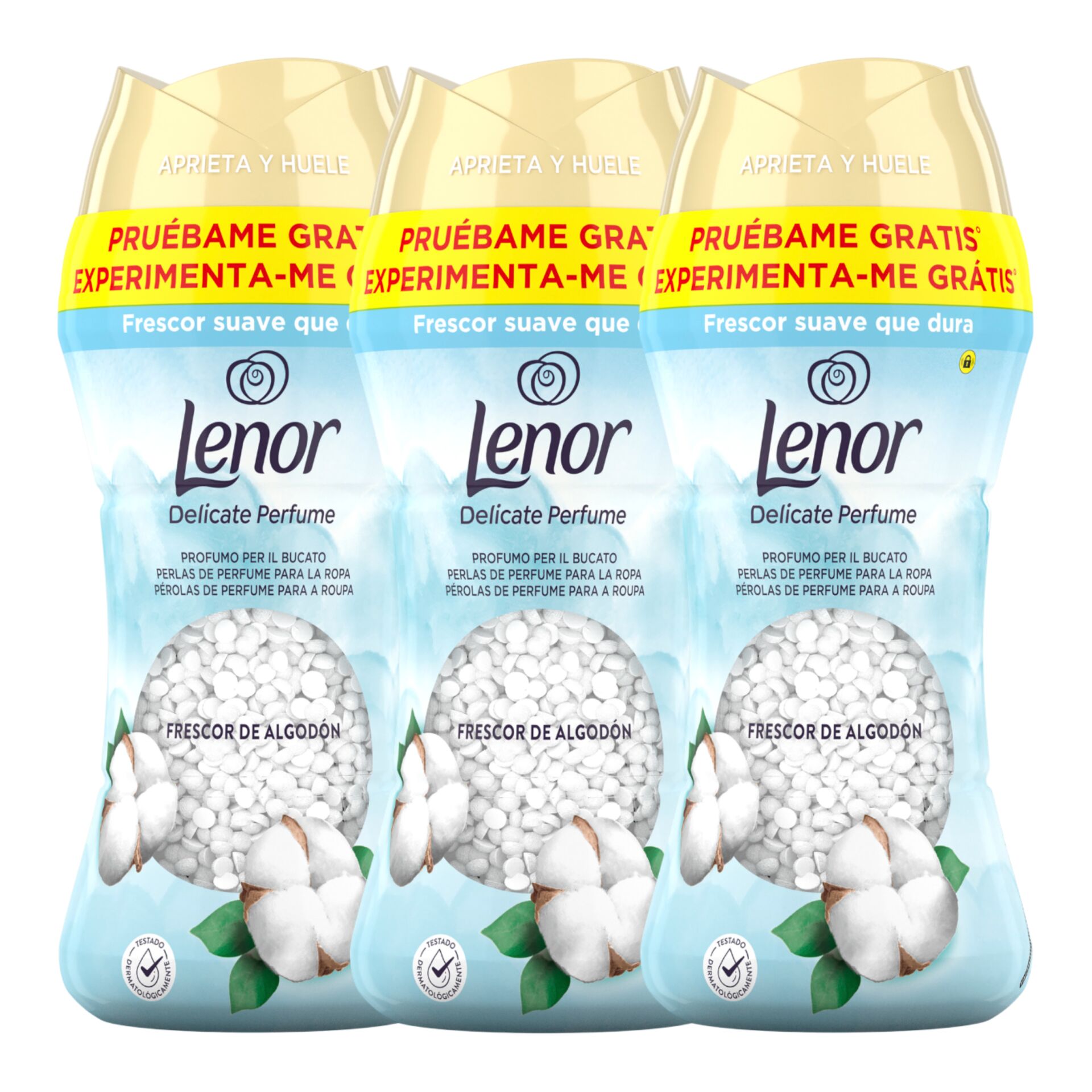 E-shop Lenor Cotton Fresh parfémové korálky 3x195g