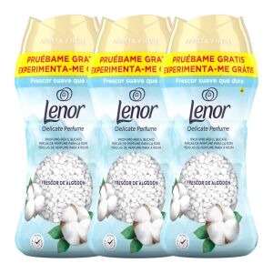 Lenor Памук Свежи парфюмни мъниста 3x195g 125089122 - Lenor
