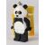 LEGO Minifigures Világító kulcstartó Panda Guy 8 cm 125094115
