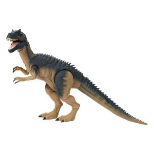 Jurassic World Hammond Collection Allosaurus Figurină de Acțiune, 17 inci lungime, 25 puncte de articulație, ochi din sticlă premium, coadă cu fir, design autentic din film - Produs Fan Gaming
