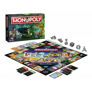 Rick és Morty társasjáték Monopoly *német verzió* 125094595 - Winning Moves